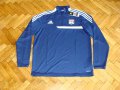  Уникален Тренировъчен Анцуг Олимпик Лион Адидас тесен Lyon Training Tracksuit Adidas New, снимка 6
