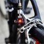 Стоп светлина за спирачка на задно колело на велосипед LED за Предупреждение за безопасност лампа  
