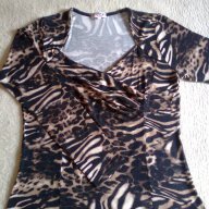 Страхотна блузка в тигров принт"Sier fashion ", снимка 5 - Туники - 12097700