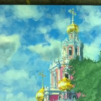 картина-руска църква, снимка 2 - Картини - 25718322