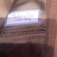 Tailor&Son Woolmark ново мъжко сако 50 размер, снимка 6 - Сака - 20502488