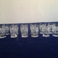 Кристални чаши за шот, снимка 1 - Чаши - 22845520