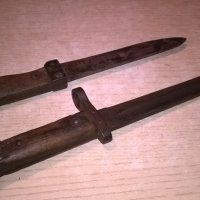 антики-стари армеиски ножове-31 и 25см-внос франция, снимка 1 - Антикварни и старинни предмети - 22541529