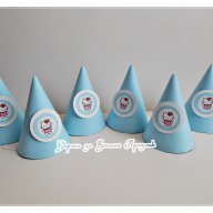 парти шапки с Хелоу Кити за детски рожден ден, снимка 5 - Други - 16880237