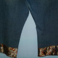 Дизайнерски дънкови бермуди ”DNA” jeans originals” Dona Caran New York! 4-5XL, снимка 7 - Дънки - 14498792