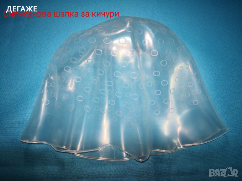 Фризьорска Силиконова шапка за кичури , снимка 1