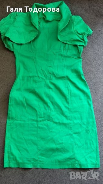 Рокля зелен цвят S, снимка 1