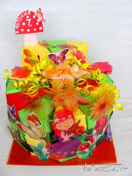 Торта от картон Пролeт, снимка 1