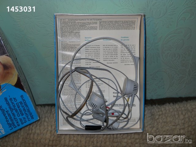 Sennheiser HD 414 НОВИ!!2000 ома , снимка 3 - Аудиосистеми - 18770022