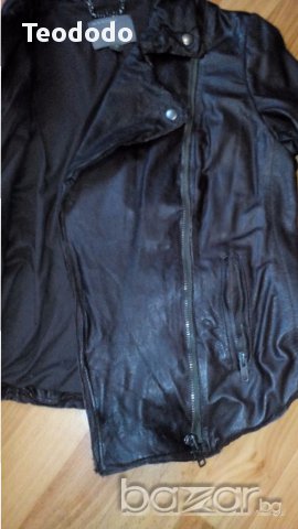 Естествена кожа яке, снимка 5 - Якета - 16481594