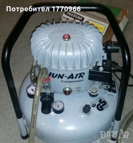 Jun-Air 6-4 Дентален. Супер тих компресор за въздух, снимка 8 - Стоматология - 22265249