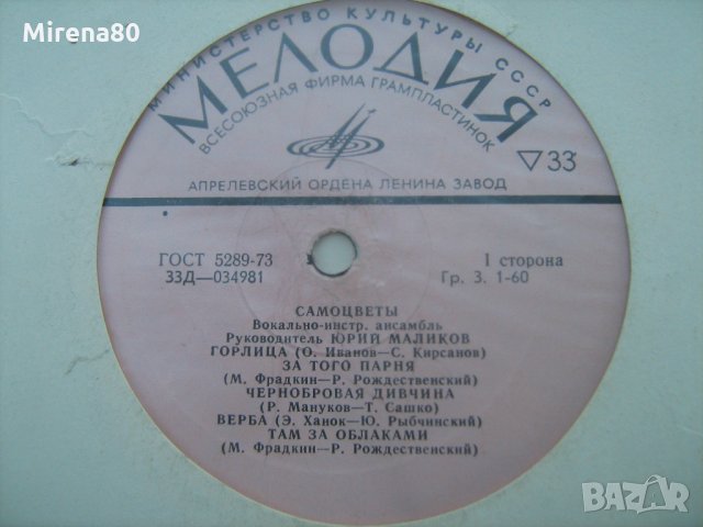 Грамофонни плочи - руски и цигански песни , снимка 8 - Грамофонни плочи - 22383819