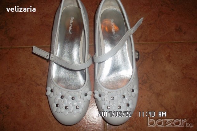 Бели балеринки Graceland №35, снимка 1 - Детски обувки - 19515708
