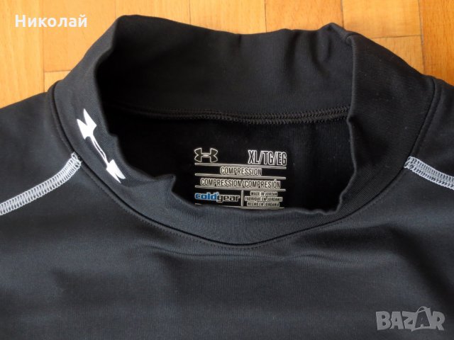 Under Armour coldgear compression long sleeve top, снимка 4 - Спортни дрехи, екипи - 25125504