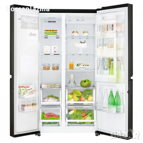 Хладилник LG GSJ760 A+WBXV Side by Side, снимка 3 - Хладилници - 23375954