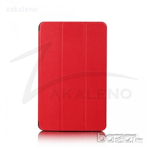 Стилен кожен калъф за таблет Samsung Galaxy Tab E 9.6, снимка 4 - Таблети - 21423762