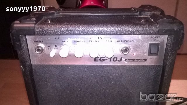 elevation eg-10j-guitar amplifier-28х25х14см-внос англия, снимка 7 - Ресийвъри, усилватели, смесителни пултове - 19657118