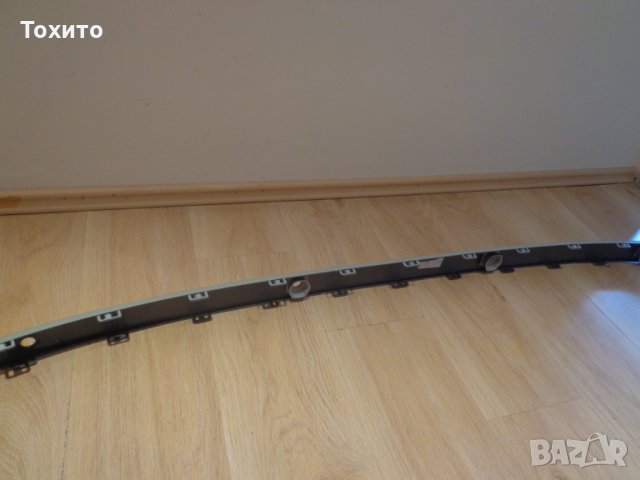 Лайстна ср. задна броня с дупки за парктроник за Mercedes E class W211 (02-06г.) CLASIC , снимка 2 - Аксесоари и консумативи - 23870503