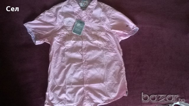 Нова розова спортно-елегантна риза С , снимка 4 - Ризи - 10715796