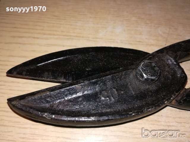 стара истинска ножица за ламарина-32см, снимка 8 - Други инструменти - 20700421