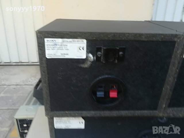 sony 3x100w//8ohm-център+тонколони-внос швеицария, снимка 12 - Тонколони - 25896713
