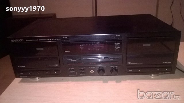kenwood kx-w6030 made in japan-внос швеицария, снимка 2 - Ресийвъри, усилватели, смесителни пултове - 18763908