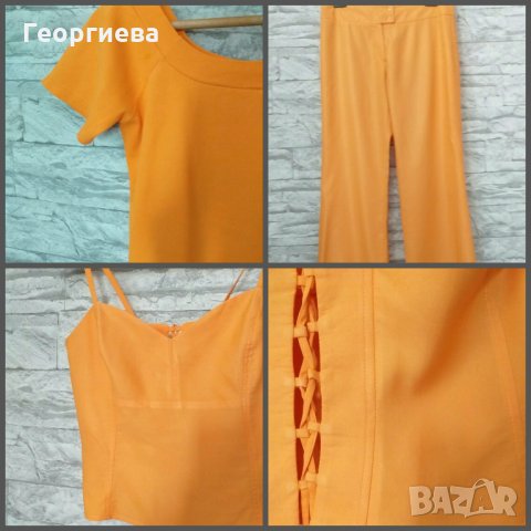 Сет панталон и бюстие+ блуза в същия цвят, снимка 1 - Костюми - 24956721