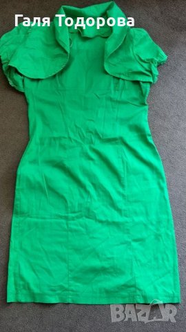 Рокля зелен цвят S, снимка 1