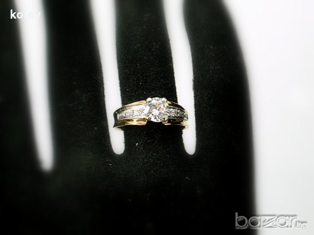 няма наличност! златен пръстен ГОДЕЖЕН/КЛАСИК 2.89 грама/ размер №53, снимка 3 - Пръстени - 20663032