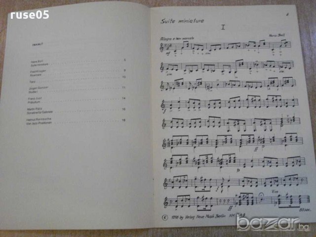 Книга "GITARRE - 5 - Werner Pauli" - 24 стр., снимка 3 - Специализирана литература - 15947200