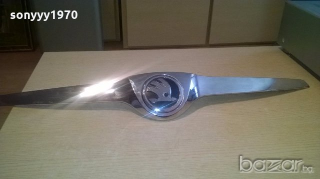 Skoda-маска с емблема-нова 79х11.5см-внос швеицария, снимка 8 - Аксесоари и консумативи - 18587261