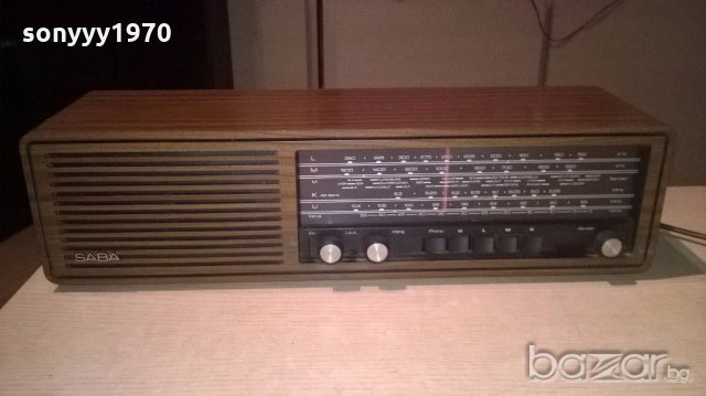 saba donau-ретро колекция-внос швеицария, снимка 2 - Ресийвъри, усилватели, смесителни пултове - 19593138