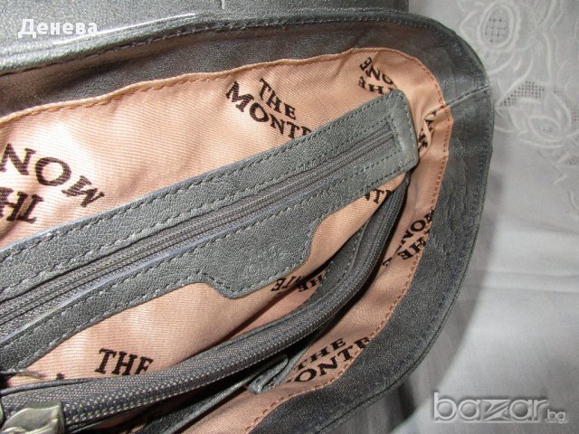 ЕСТЕСТВЕНА КОЖА на ТHE MONTE - дамска маркова чанта, снимка 7 - Чанти - 12780098