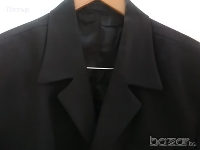Мъжко сако - черно, размер 50, снимка 2 - Сака - 17775685