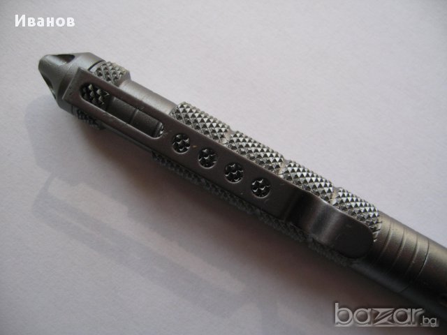 Алуминиева химикалка за тактическа отбрана и самозащита, снимка 10 - Екипировка - 17671529