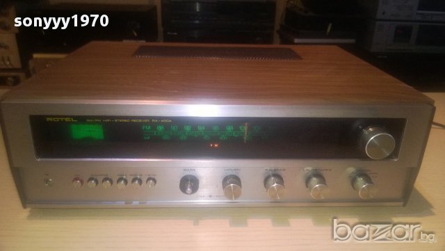 rotel rx-400a-stereo receiver-внос швеицария, снимка 3 - Аудиосистеми - 9859145
