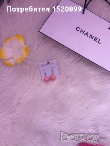 Розови обеци, снимка 1