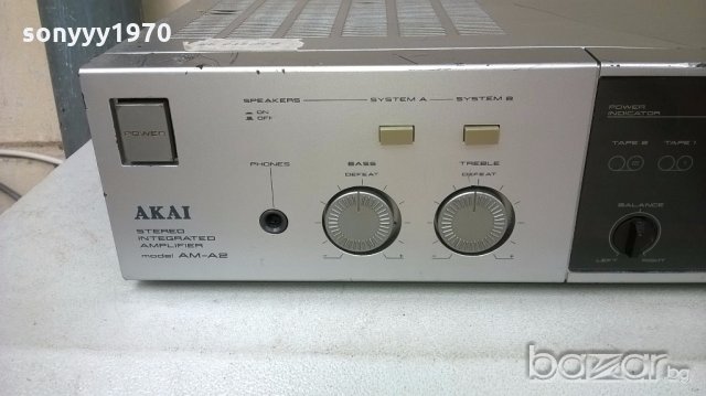 поръчан-akai am-a2 amplifier-japan-внос швеицария, снимка 3 - Ресийвъри, усилватели, смесителни пултове - 18297065