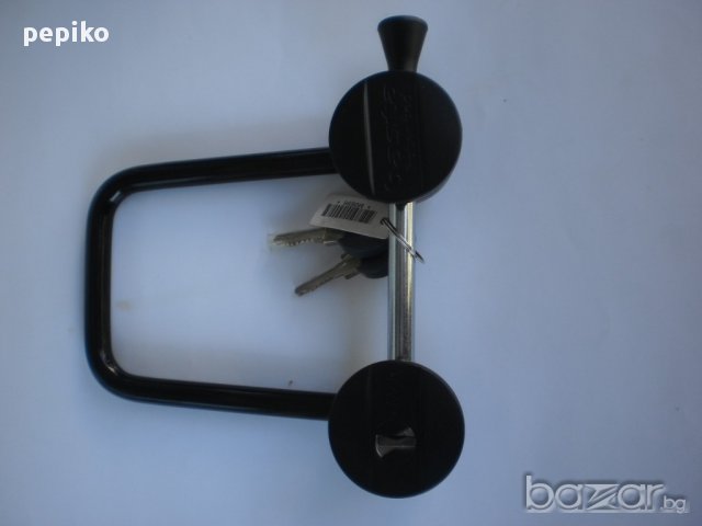 Продавам колела внос от Германия оригинално заключващо устройство,катинар за велосипед BASTA, снимка 3 - Аксесоари за велосипеди - 15904725