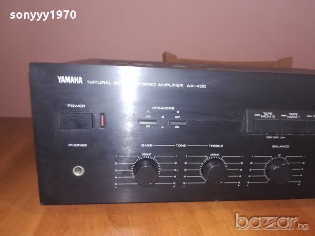 yamaha stereo amplifier-made in japan-внос швеицария&, снимка 4 - Ресийвъри, усилватели, смесителни пултове - 20980449