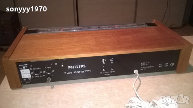 &philips type 66rb771 hifi receiver-внос швеция, снимка 13 - Ресийвъри, усилватели, смесителни пултове - 25383604
