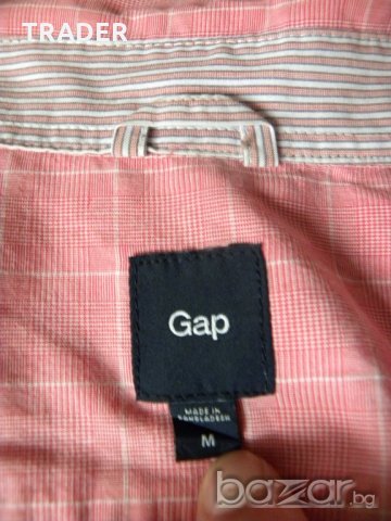 Мъжка риза дълъг ръкав GAP , 100% памук, снимка 4 - Ризи - 18195828