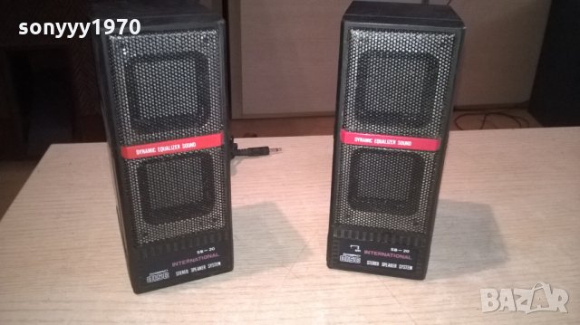 international 2бр активни тонколони-17х8х7см-внос швеицария, снимка 9 - Тонколони - 23626083