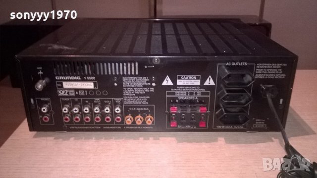 grundig v5500 amplifier-made in germany-внос швеицария, снимка 12 - Ресийвъри, усилватели, смесителни пултове - 22121903