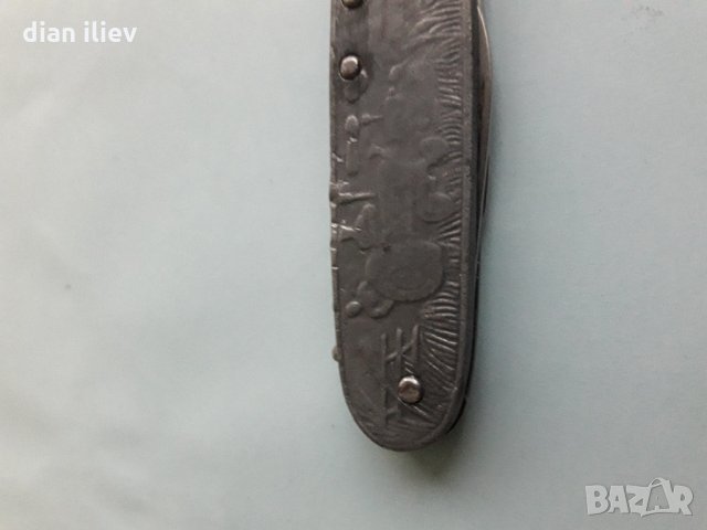 Стара сгъваема Ножка, снимка 16 - Антикварни и старинни предмети - 26202757