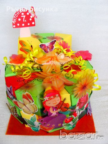 Торта от картон Пролeт, снимка 1