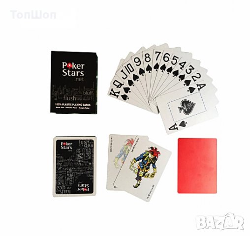 Карти за игра Poker stars / Pokerstars, снимка 3 - Карти за игра - 25538035