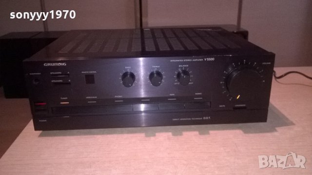 grundig v5500 amplifier-made in germany-внос швеицария, снимка 6 - Ресийвъри, усилватели, смесителни пултове - 22121903