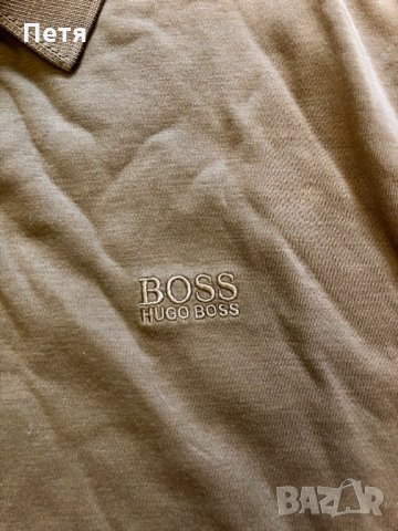 Hugo Boss Мъжка оригинална блуза с якичка, снимка 2 - Блузи - 25310573