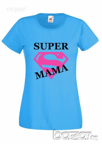 супер мама, снимка 9 - Тениски - 12960338